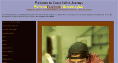 Desktop Screenshot of coastsalishjourney.com